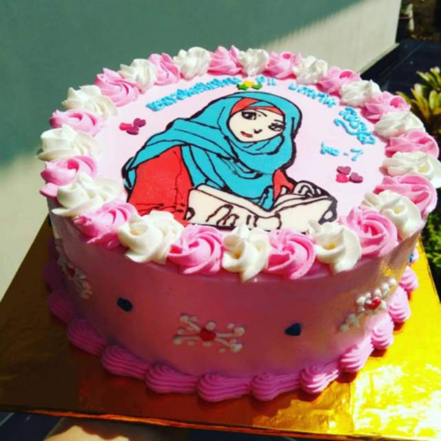 Kue Ulang Tahun Anak Perempuan Muslimah Jilbab Gallery