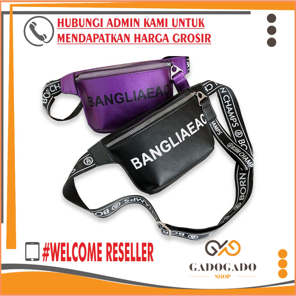 WAIST BAG/TAS PINGGANG BANGLIAEAC & FYGALERY WAIST BAG MINI TAS MURAH BATAM GGS1275 Shopee