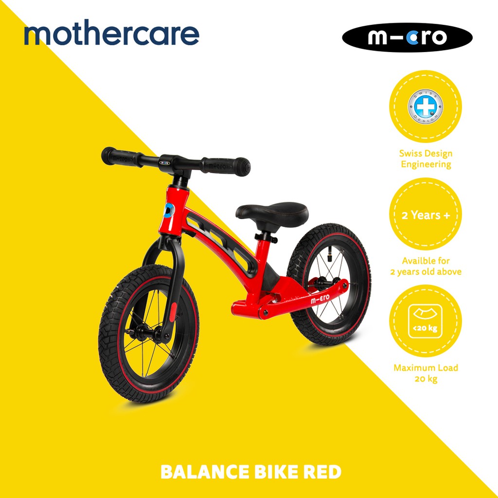 Jual Micro Balance Bike Deluxe - Red | Shopee Indonesia