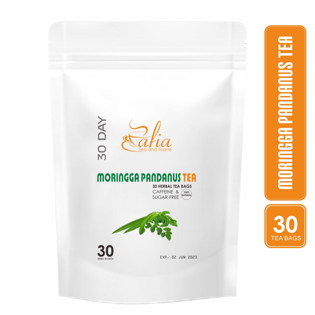 Jual Moringa Pandanus Tea eh daun Pandan Plus Pandan (30 Tea Bag) Shopee Indonesia