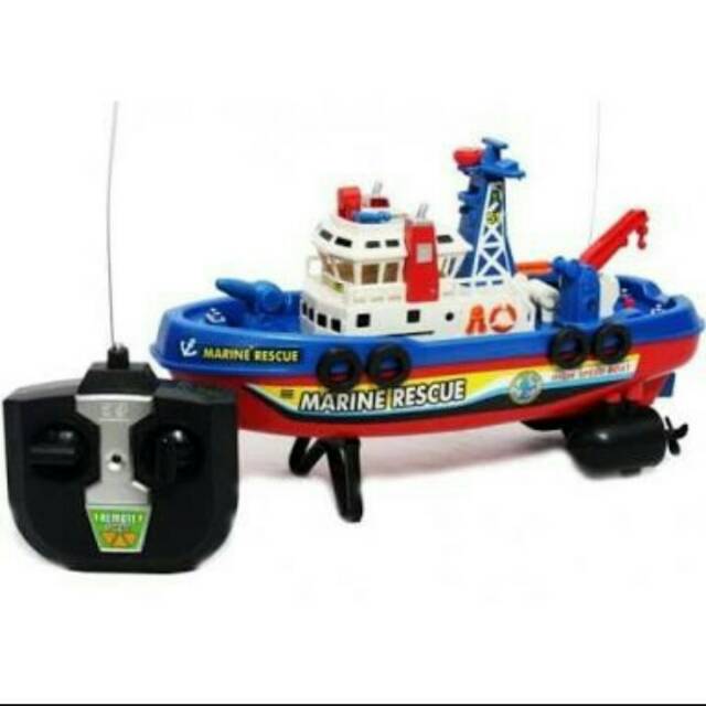 Jual Mainan Anak Rc Kapal / Perahu Fire Boat Murah | Shopee Indonesia