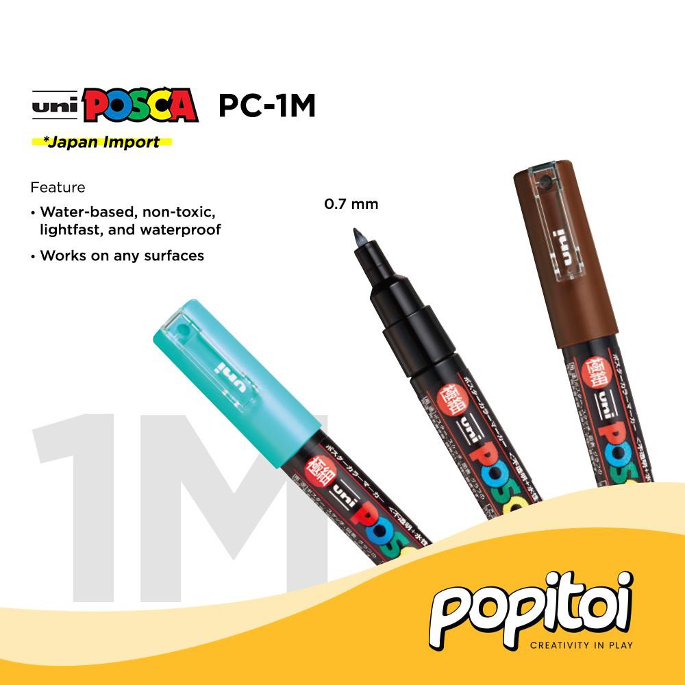 Jual UNI POSCA PC1M Paint Marker Pen (Extra Fine Point) Spidol warna