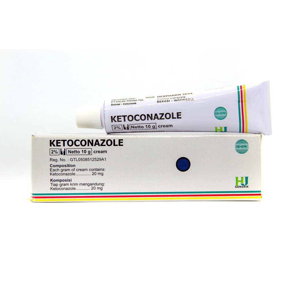Jual Ketoconazole Cream 2 20Mg 10Gr Salep gatal, Panu Kudis. Kurap