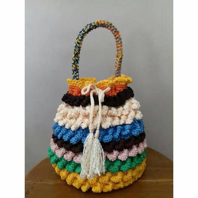 Gagasan Untuk Tas Rajut Motif Jeruk Ide Buat Kamu