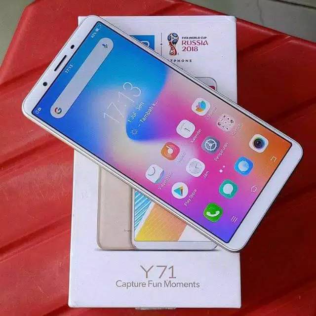 Vivo y71 ram 3gb Rom 32gb fulset no hedsed Shopee Indonesia