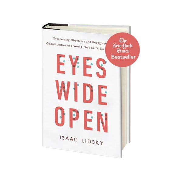 Jual Self Help Book Eyes Wide Open HARDCOVER by Isaac Lidsky Original