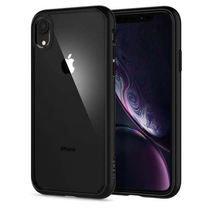 Jual Spigen Iphone Xr 6.1" Case Ultra Hybrid Matte Black | Shopee Indonesia