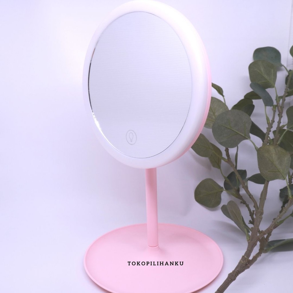 Cermin LED / Kaca Rias LED Beauty Make Up Mirror Portable. Cermin Lampu