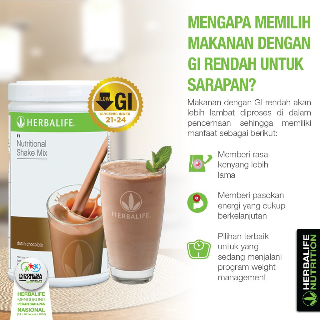 Jual Shake Coklat #Herbalife /Nutrisi /Coklat | Shopee Indonesia
