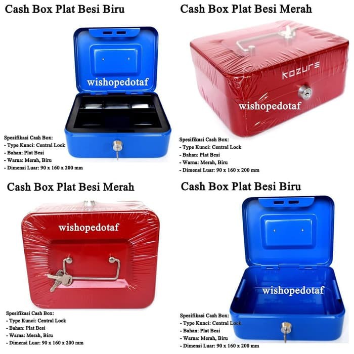 CASH BOX / SAFETY BOX / BRANGKAS / BRANKAS KOZURE CB 200 | Shopee Indonesia