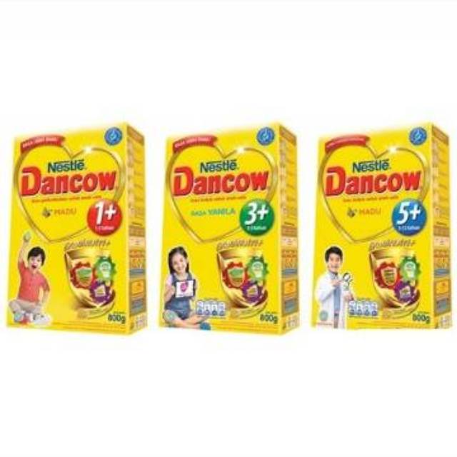 Susu Dancow 1+3+5+ 800g van.madu.coklat Shopee Indonesia