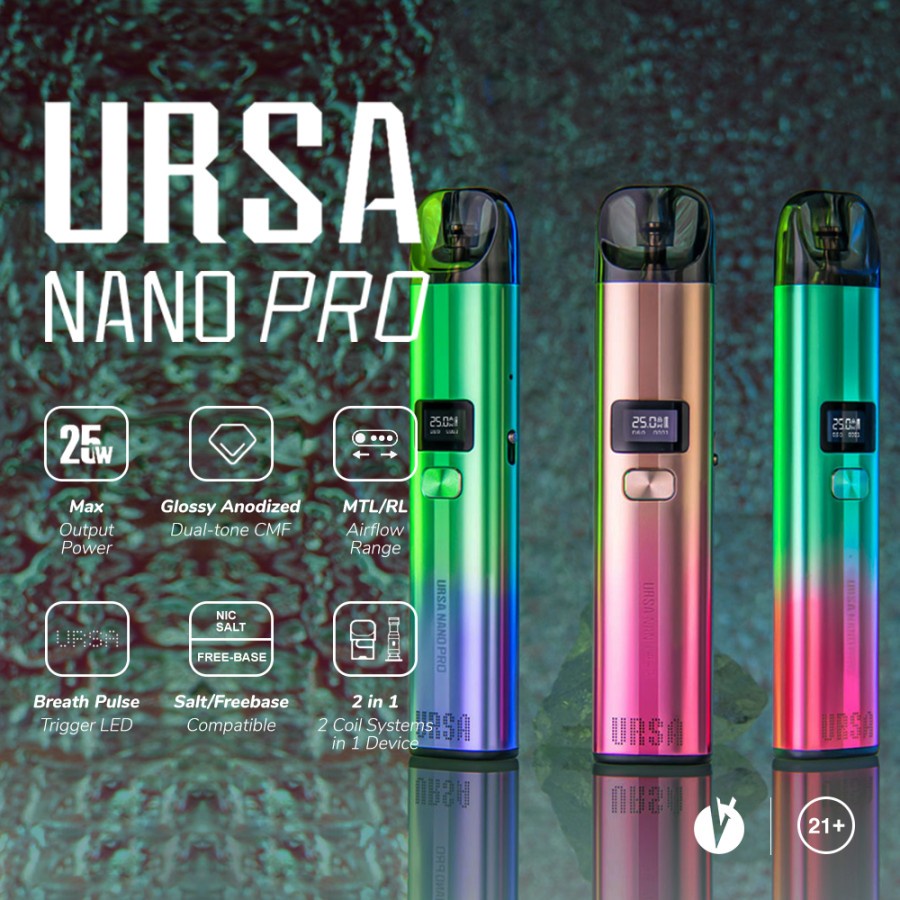 Jual URSA NANO PRO 25W POD KIT BY LOST VAPE AUTHENTIC Shopee Indonesia