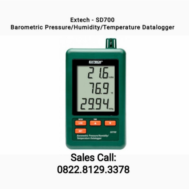 Jual Extech SD700 Barometric Pressure/Humidity/Temperature Datalogger
