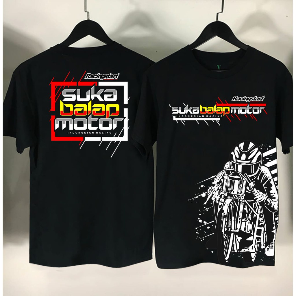Jual Suka Balap Motor / Kaos Racing / Kaos Balap / Kaos Pria / Anak Motor / Baju Kaos Distro Pria T-Shirt | Shopee Indonesia