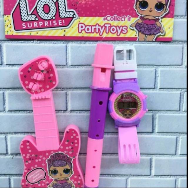 Jual Jam Tangan Anak Perempuan Karakter Lol Dll Paket Mainan Gitar&Suling Terbaru | Shopee Indonesia