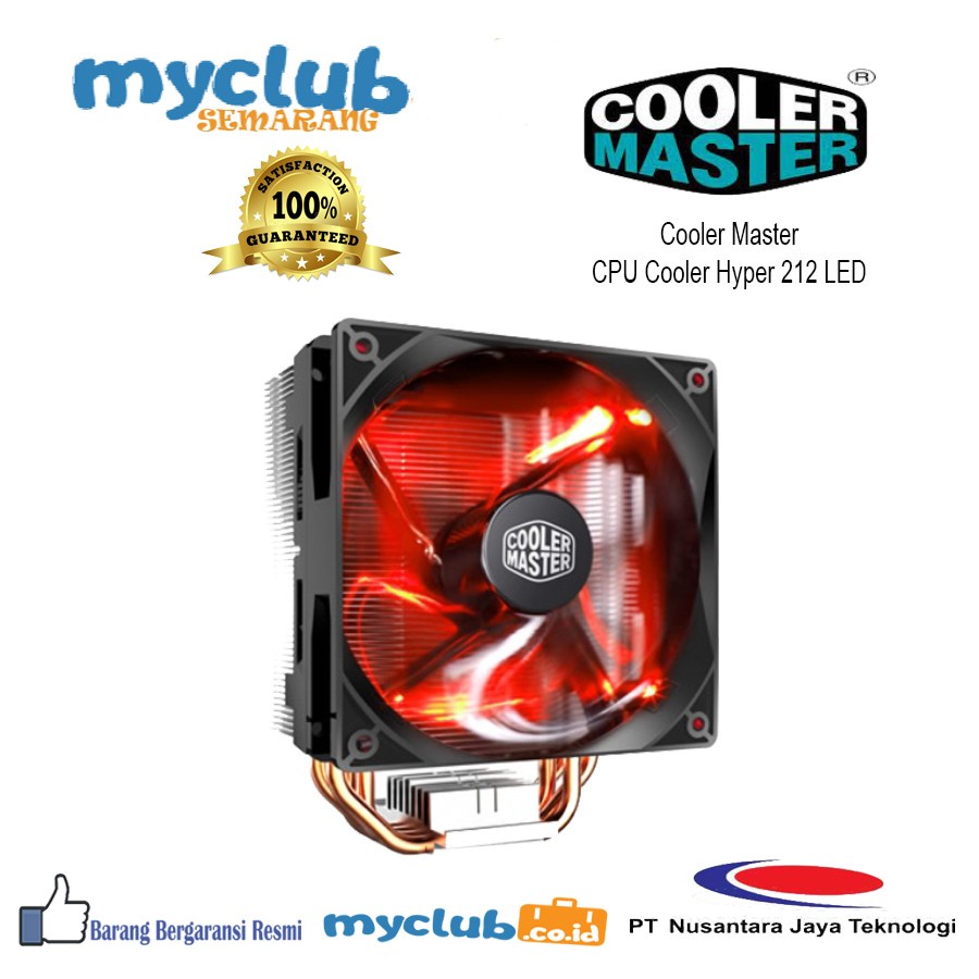 Jual Cooler Master Cpu Cooler Hyper 212 Led | Shopee Indonesia