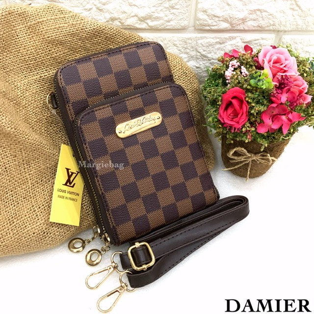 TAS LV MARGIE IMPORT SELEMPANG FASHION MINI WANITA HP