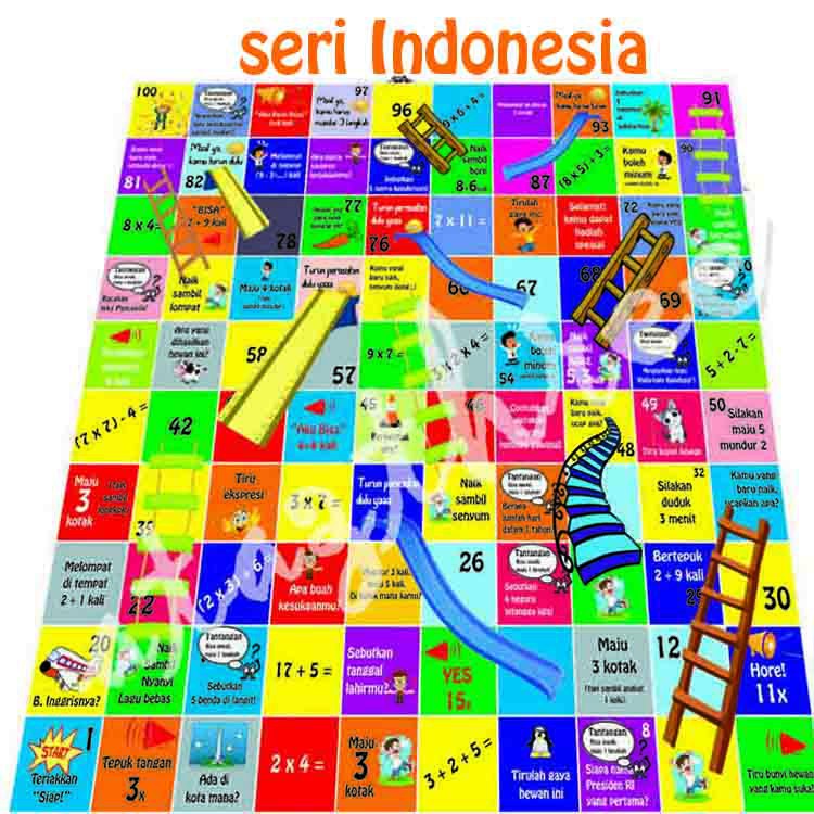 Cara Membuat Ular Tangga Dari Kardus mazalie