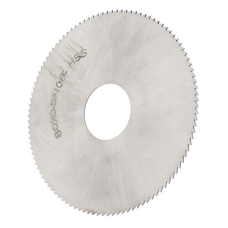Jual High Speed Steel 108T Slitting Saw Blade 80mm x 0.5mm x 22mm