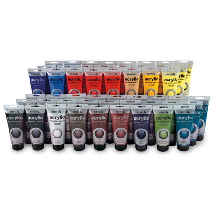 Jual REEVES ACRYLIC 75ml / cat akrilik reeves / REEVES FINE ARTIST