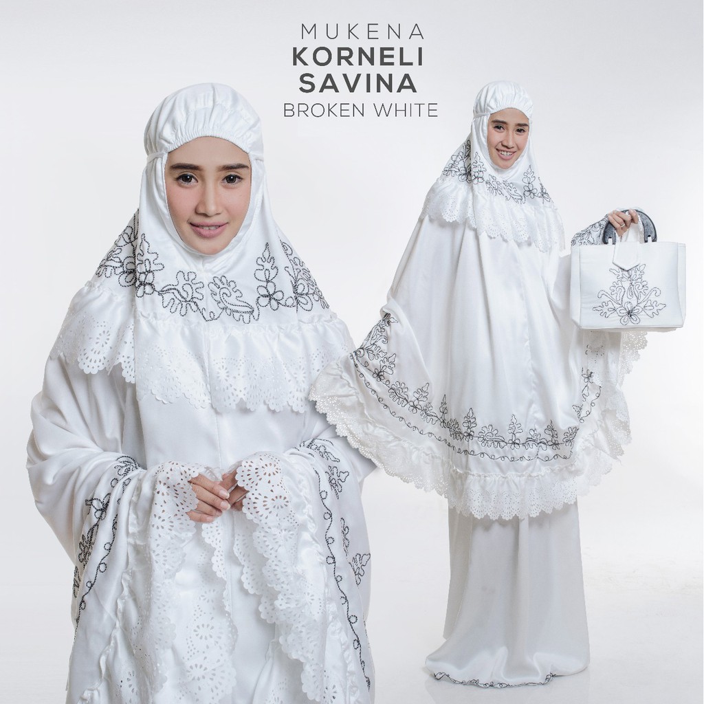 MUKENA DEWASA KORNELI SAVINA Shopee Indonesia