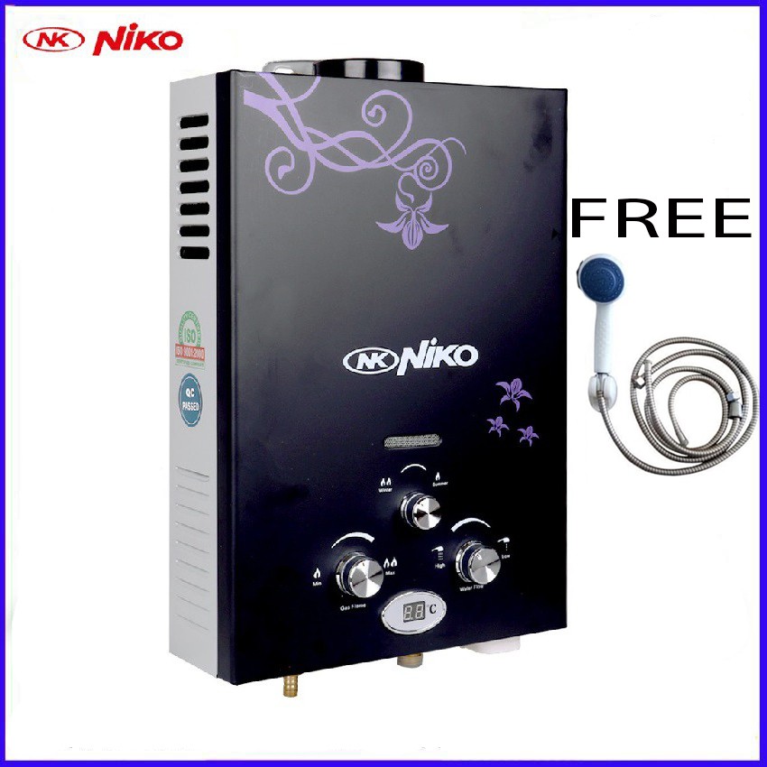 Jual NIKO Gas Water Heater 6 Liter Pemanas Air Indicator LED NK 6LDN