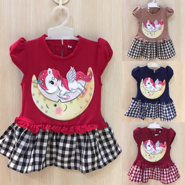 Baju Bayi Perempuan (3 bulan2,5 tahun) Dress Anak