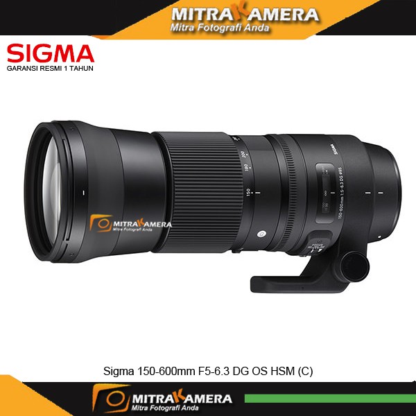 Jual Sigma 150-600Mm F5-6.3 Dg Os Hsm (C) | Shopee Indonesia