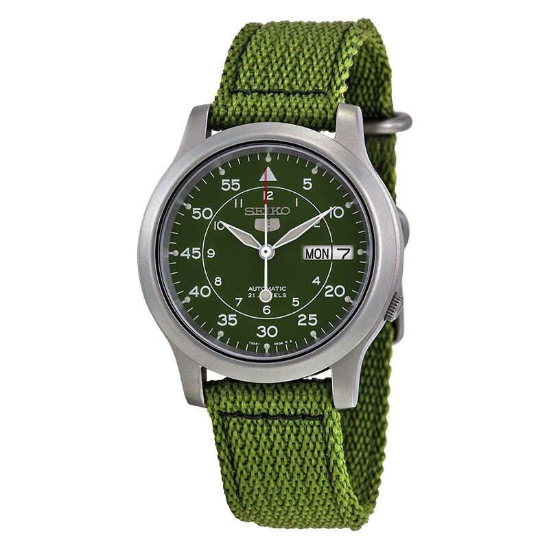 Jual Jam Tangan Seiko 5 SNK805K2 Automatic 21 Jewels Green Military