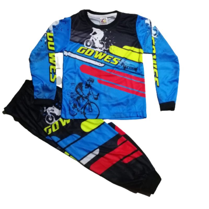 Jual Setelan Baju Balap Sepeda Anak Indonesia|Shopee Indonesia