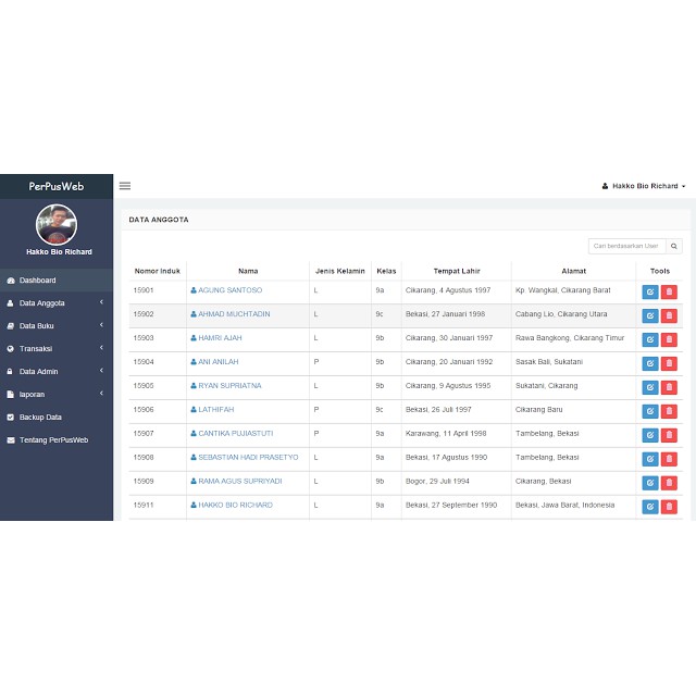 Jual Sistem Informasi Perpustakaan Berbasis Web (Perpusweb) Dengan Php- Mys Indonesia|Shopee Indonesia