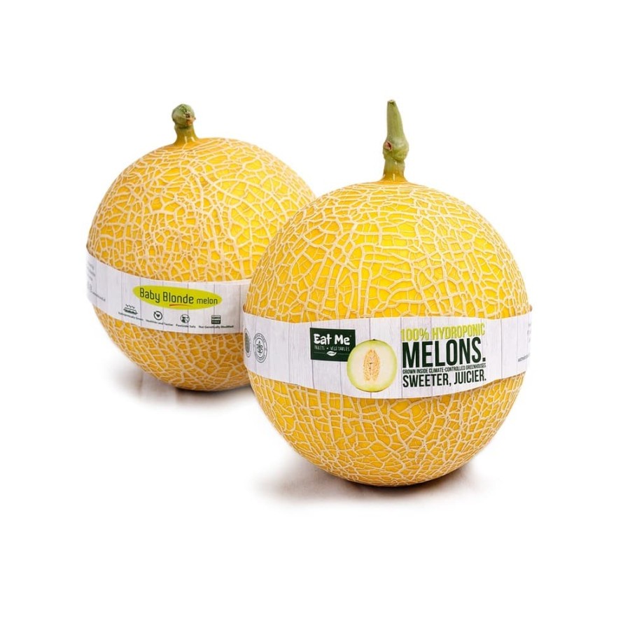 Jual Eat Me Brand Buah Melon Baby Blonde Hidroponik (900 1300g