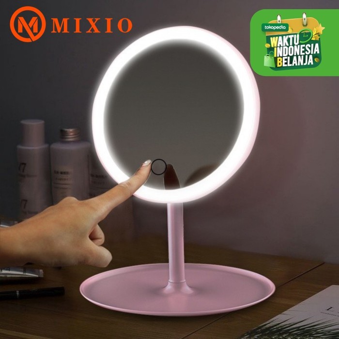 MIXIO A5 Cermin Rias / Kaca Make Up lampu LED MAKEUP MIRROR RING LIGHT