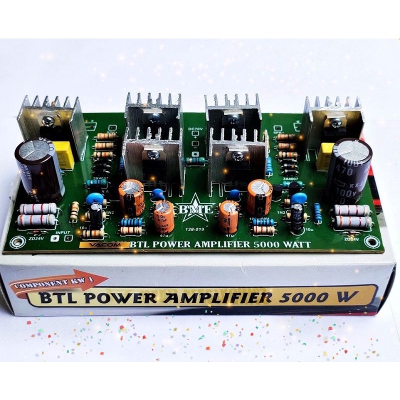Harga Rangkaian Power Amplifier 5000 Watt Dekat Sini