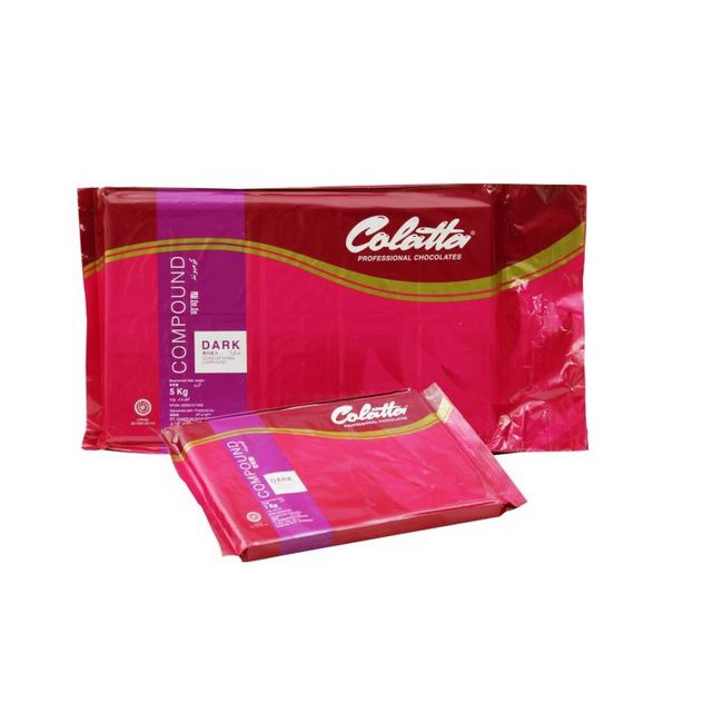 Jual Colatta 500Gr / 500 Gr | Colatta Dark Chocolate 0.5Kg | Coklat Colatta 500Gr | Cokelat Batang / Blok Colatta 500 Gram | Colatta Dark Compound 500Gram / 500 Gram | Coklat Batang / Batangan Murah Dcc Dark Compound | Shopee Indonesia