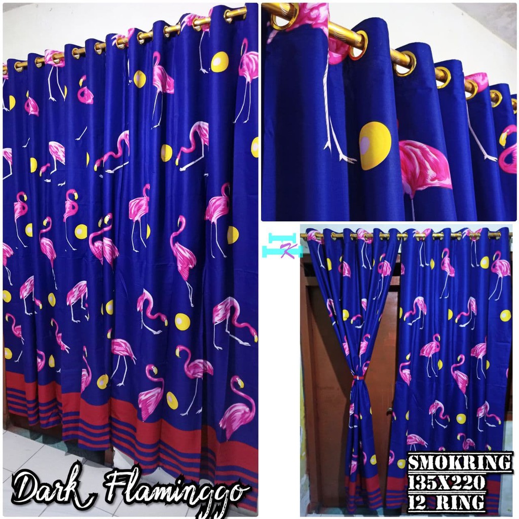 GORDEN FLAMINGGO smokring ring 12 ukuran 135x220 Shopee Indonesia