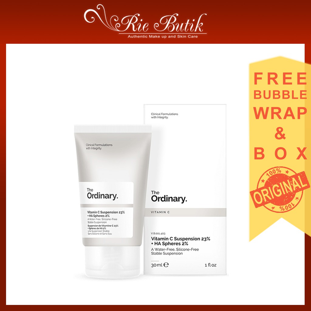 Jual The Ordinary Vitamin C Suspension 23% + Ha Spheres 2% 30Ml | Shopee Indonesia