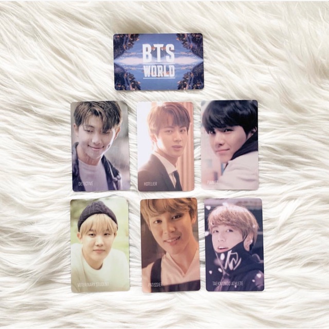 BTS World Limited Edition Photocard Shopee Indonesia