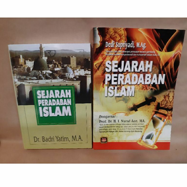 Jual satu paket buku SEJARAH PERADABAN ISLAM by badri yatim dan dedi