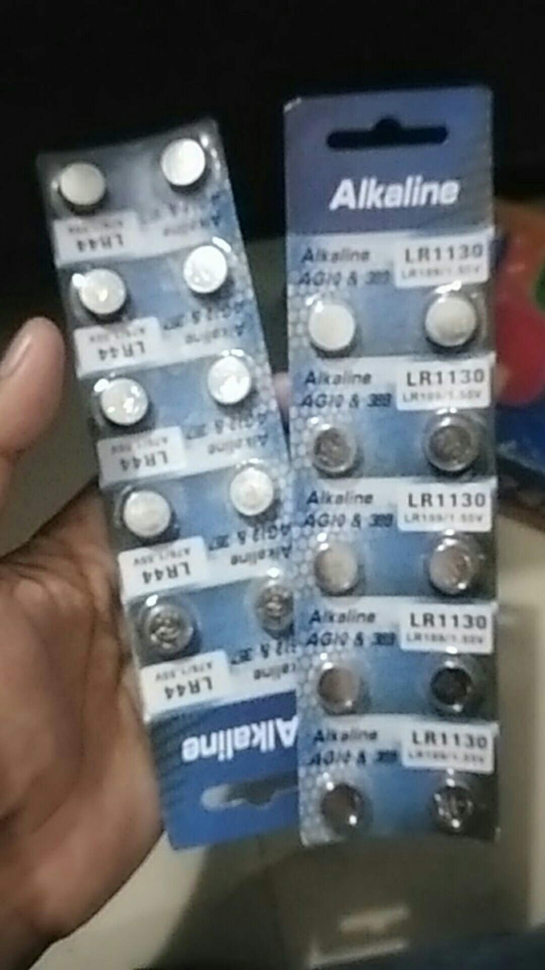 C135 10 Pcs Baterai AG13 Lr44 / LR1154 Alkaline Batu Batre