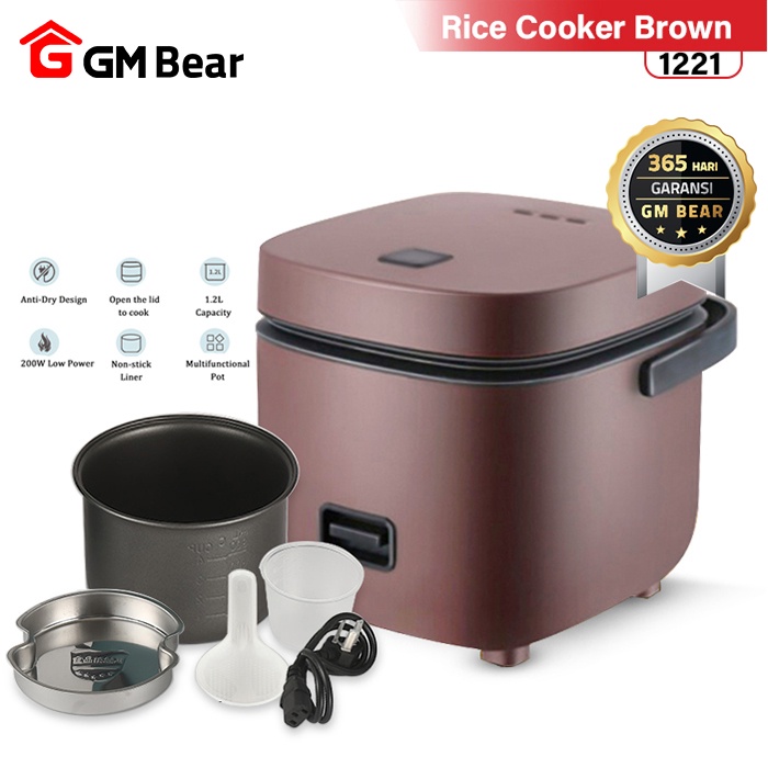 Jual GM Bear Smart Rice Cooker Mini 0.8L (P0090) Penanak Nasi