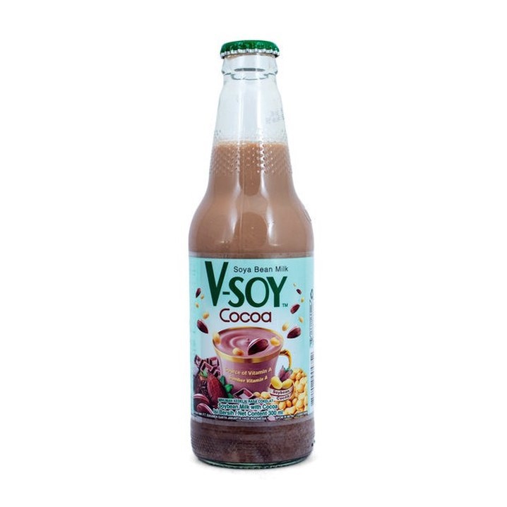 Jual V-Soy Cocoa Susu Kedelai Cokelat 300Ml | Shopee Indonesia