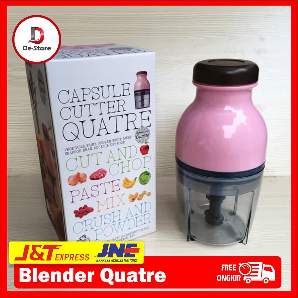 Jual Blender Mini Capsule Cutter Quatre / Hand Blender / Blender