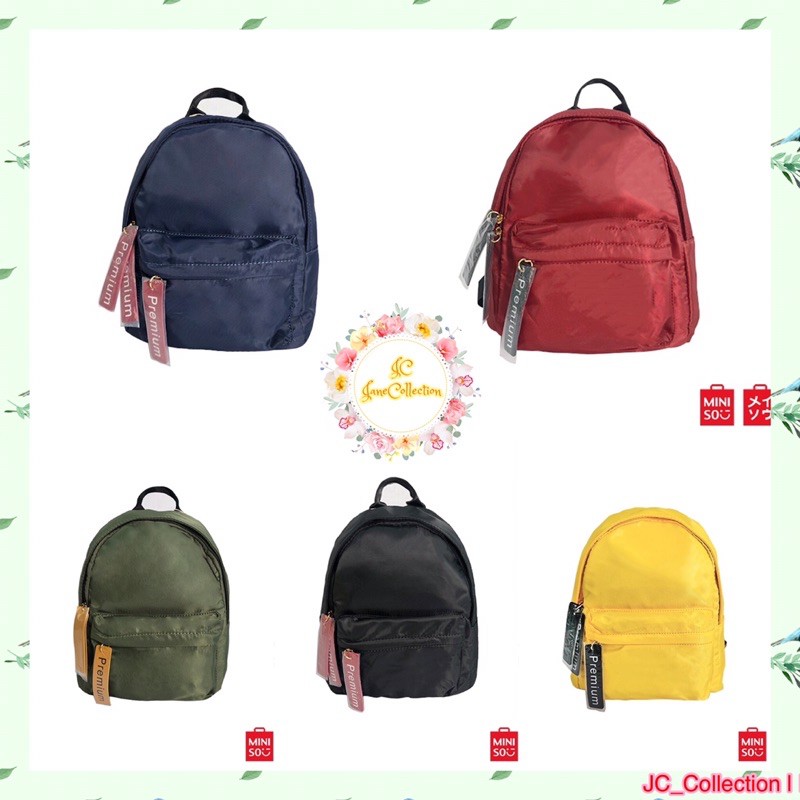 Tas Ransel Wanita Ringan Miniso 13L Shopee UK