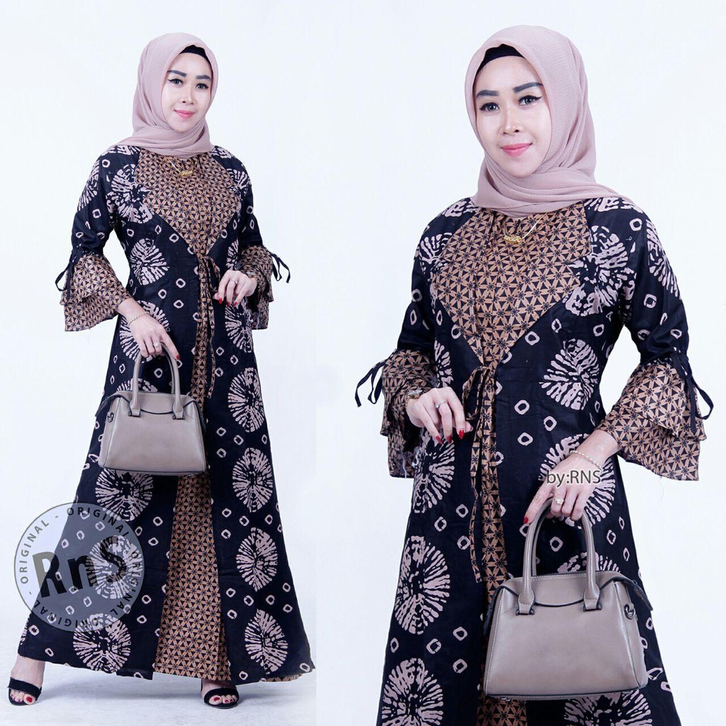 GAMIS !!! GAMIS BATIK GAMIS SYAR'I GAMIS TERBARU GAMIS BATIK JUMBO