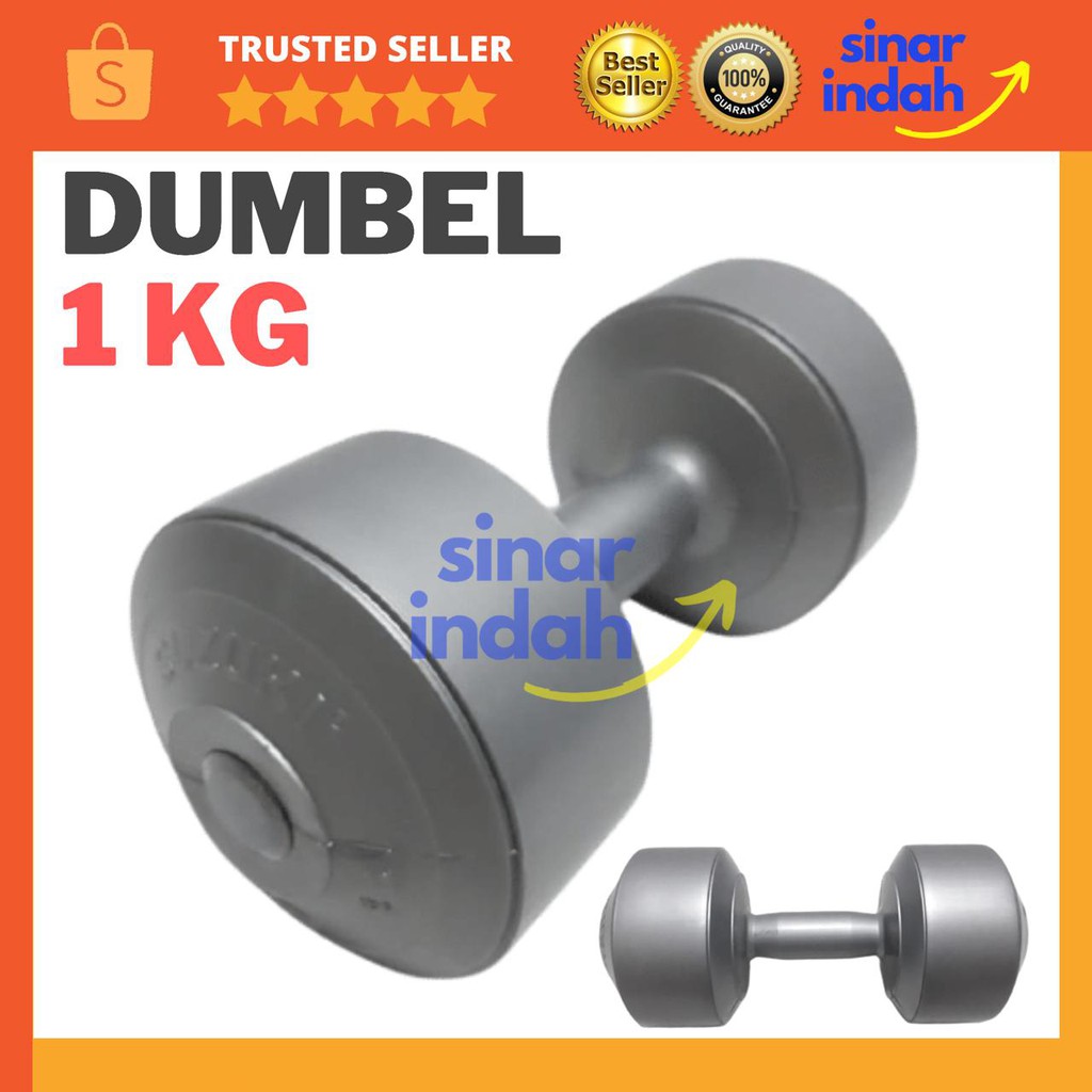 Dumbel Suzuki 1 Kg Dumbell Plastik Barbel Fitness Dambel Gym Dumbbell |  Shopee Indonesia