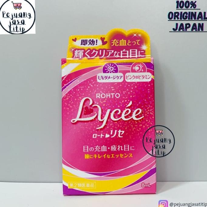 Jual Rohto Lycee Eye Contact Lense Drops Obat Tetes Mata Softlense