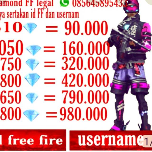 32+ Gambar Jualan Diamond Ff Galeri Game Andi