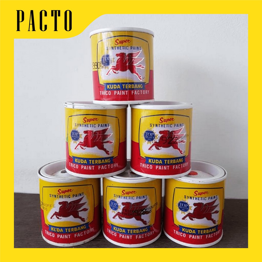 Jual CAT MINYAK CAT KUDA TERBANG 100 CC (BANYAK PILIHAN WARNA) Shopee