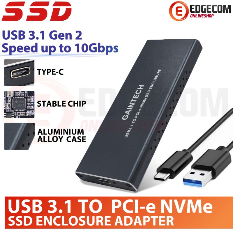 Jual Casing External Usb 3.1 Ssd M.2 Nvme | Shopee Indonesia